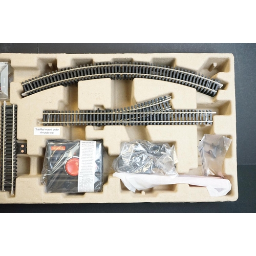 118 - Boxed Hornby OO gauge R1255 Flying Scotsman electric train set, complete, a touch of discolouring to... 