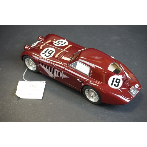 1182 - Boxed CMC Exclusive Modelle 1/18 M111 Alfa Romeo 8C 2900B Speciale Le Mans 1938 diecast model, ex