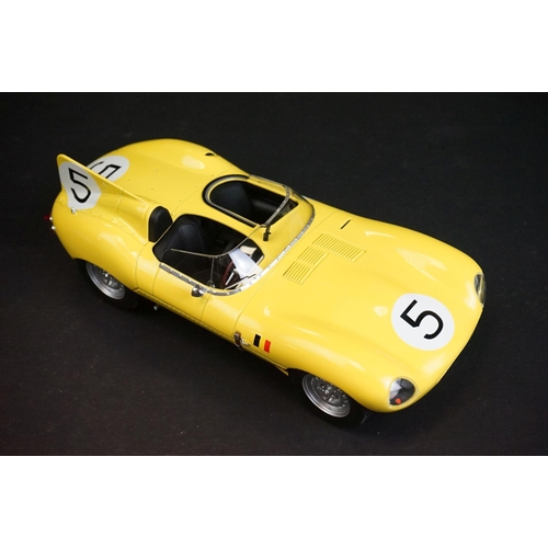 1183 - Two boxed CMR Classic Model Replicars 1/18 diecast models to include CMR142 Jaguar D Type no 4 and D... 