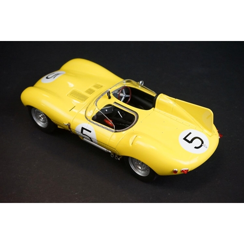 1183 - Two boxed CMR Classic Model Replicars 1/18 diecast models to include CMR142 Jaguar D Type no 4 and D... 