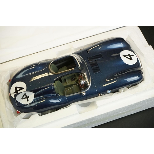 1183 - Two boxed CMR Classic Model Replicars 1/18 diecast models to include CMR142 Jaguar D Type no 4 and D... 