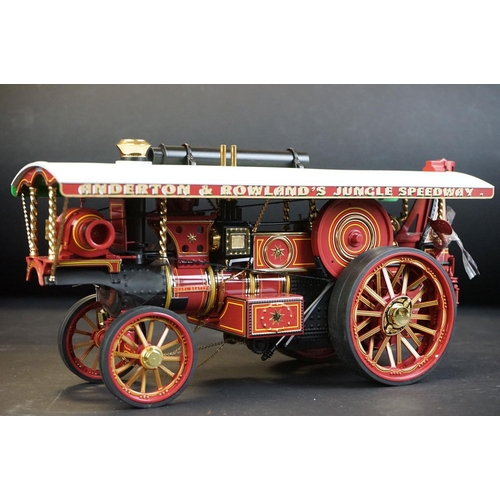 1185 - Boxed Midsummer Models 1:24 Burrell Scenic Showman's Engine 'Earl Beatty', model no. 3896, with ltd ... 