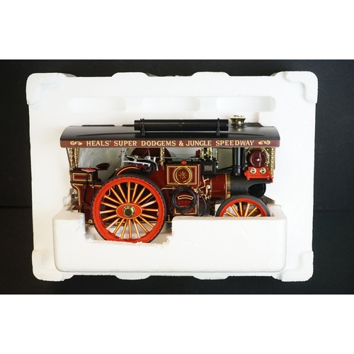 1186 - Boxed Midsummer Models 1:24 Burrell Showman's Engine 'The White Rose Of York', model no. 2804, with ... 