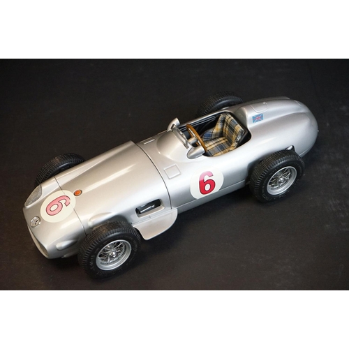 1187 - Ltd edn CMC Exclusive Modelle MB W196 1954 Silverarrow diecast model in display case, with tag, vg