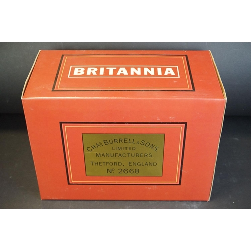 1188 - Boxed Midsummer Models 1:24 Burrell Showman's Engine 'Britannia', model no. 2668, with ltd edn CoA (... 