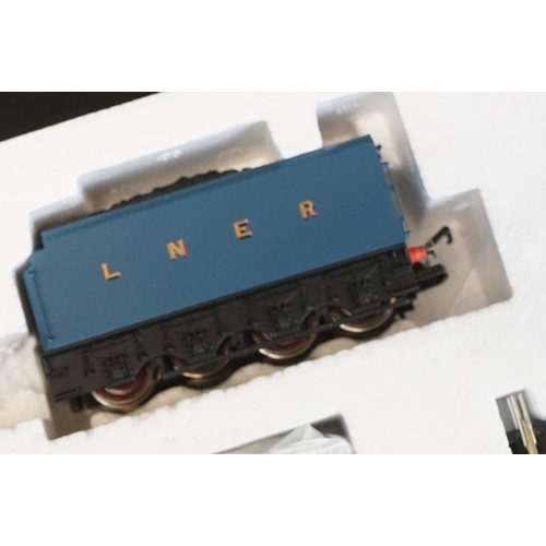 121 - Two boxed Hornby OO gauge electric train sets to include R1171 Flight of The Mallard and R1144 Night... 