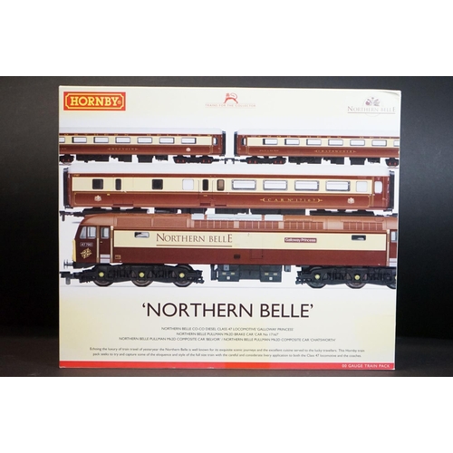 71 - Boxed Hornby OO gauge R3134 Northern Belle Train Pack, complete