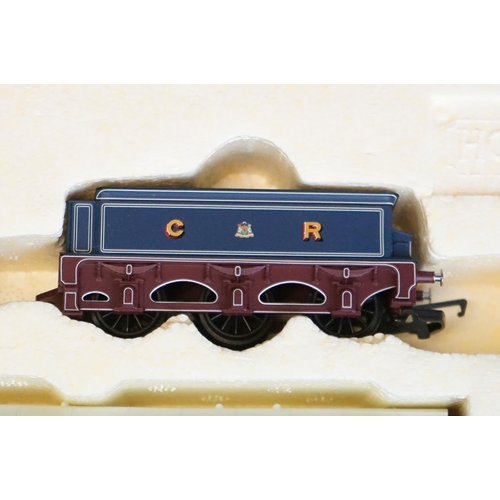 73 - Boxed Hornby OO gauge ltd edn R2610 The Caledonian train pack, complete with certificate, some box w... 