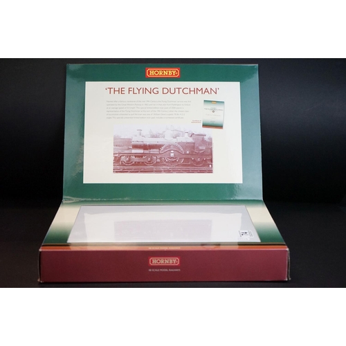 74 - Boxed Hornby OO gauge ltd edn R2706 The Flying Dutchman train pack, complete with certificate