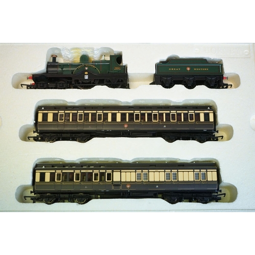 76 - Boxed Hornby OO gauge ltd edn R2956 GWR 175 Dean Single Train Pack, complete with certificate