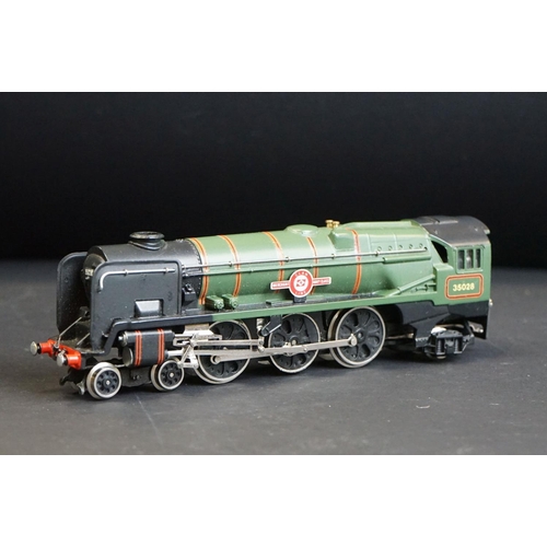 80 - Boxed Wrenn OO gauge W2238 4-6-2 Clanline BR green locomotive