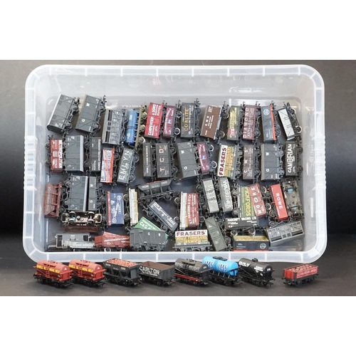 86 - Around 60 OO gauge items of rolling stock to include ltd edn examples, Bachmann, Dapol, Mainline etc