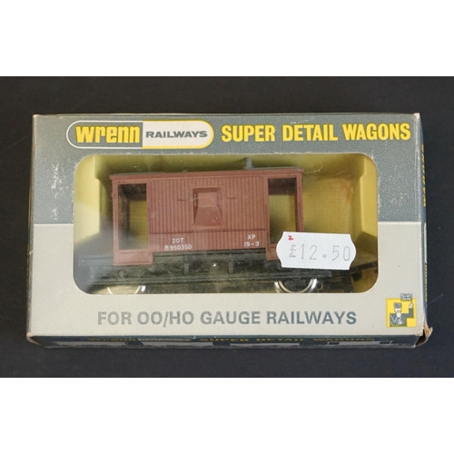 88 - 34 Boxed Wrenn OO gauge Super Detail Wagons to include 2 x Triang Wrenn examples, featuring W4625 20... 