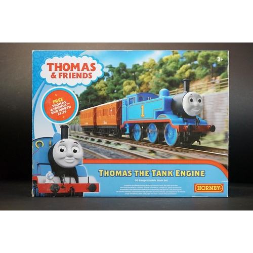 97 - Boxed Hornby OO gauge Thomas The Tank Engine R9283 electric train set, complete with DVD