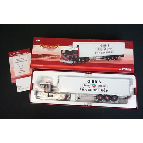 1022 - Five boxed ltd edn Corgi Hauliers of Renown diecast models to include CC14103 Britannia Movers Int, ... 