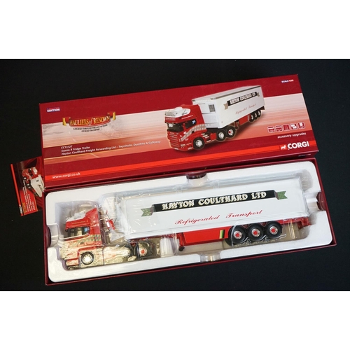 1023 - Five boxed ltd edn Corgi Hauliers of Renown diecast models to include CC14009 Phillips (Seahouses), ... 