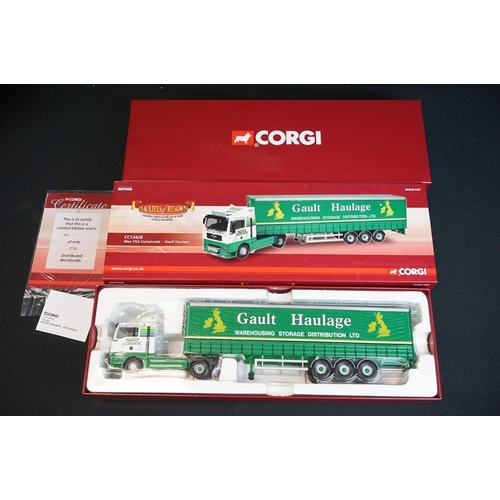 1026 - Five boxed ltd edn Corgi Hauliers of Renown diecast models to include CC13813 Rawlings Transport, CC... 