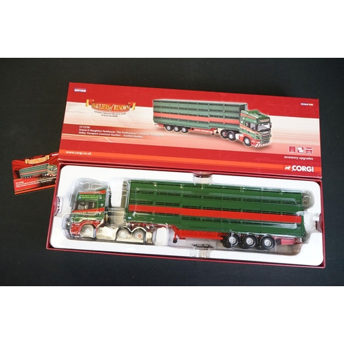 1026 - Five boxed ltd edn Corgi Hauliers of Renown diecast models to include CC13813 Rawlings Transport, CC... 