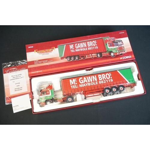 1028 - Five boxed ltd edn Corgi Hauliers of Renown diecast models to include CC14801 McGawn Bros, CC13734 J... 