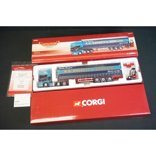 1030 - Five boxed ltd edn Corgi Hauliers of Renown diecast models to include CC13738 Co Tyrone, CC13724 ME ... 