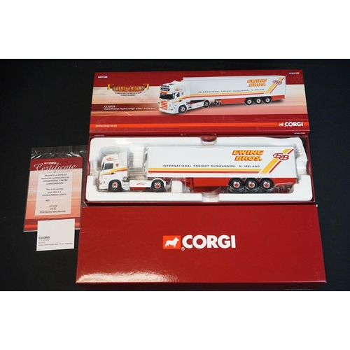 1032 - Five boxed ltd edn Corgi Hauliers of Renown diecast models to include CC14020 McMullan Transport, CC... 