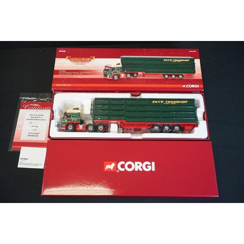 1034 - Five boxed ltd edn Corgi diecast haulage models to include CC13429 Macfarlane Transport, CC14006 Int... 