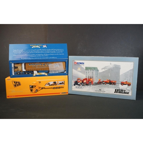 1061 - Three boxed ltd edn 1/50 Corgi diecast models to include Heavy Haulage 31009 Wynns, Knights of Old C... 