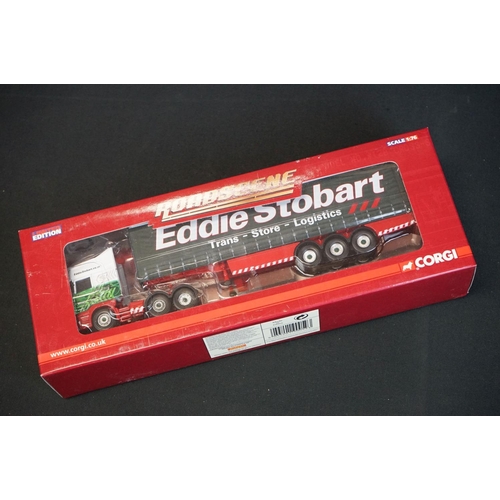 1067 - Three boxed Corgi Eddie Stobart diecast models to include 2 x Roadscene (CC18004 & CC18106) and Truc... 