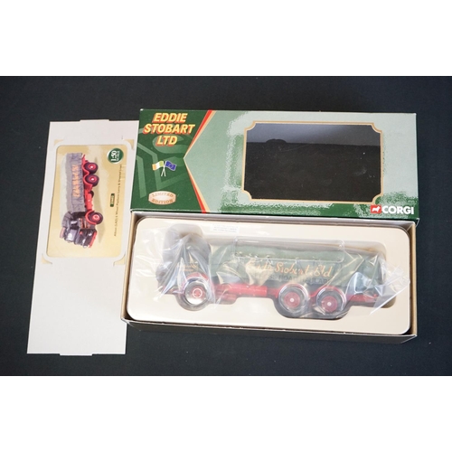 1068 - Five boxed ltd edn Corgi Eddie Stobart diecast models to include CC12203, CC12502, 23602, 26404 & 21... 