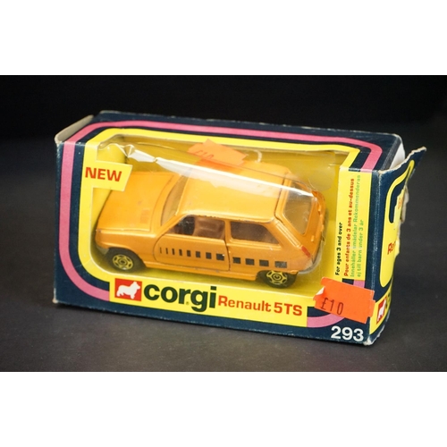 1073 - 11 Boxed diecast models to include 8 x Corgi (425 London Taxi, 493 Mazda B1600 Pick-up, 470 Disneyla... 