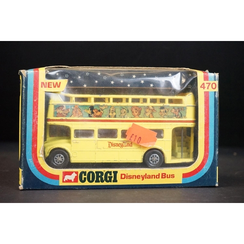 1073 - 11 Boxed diecast models to include 8 x Corgi (425 London Taxi, 493 Mazda B1600 Pick-up, 470 Disneyla... 