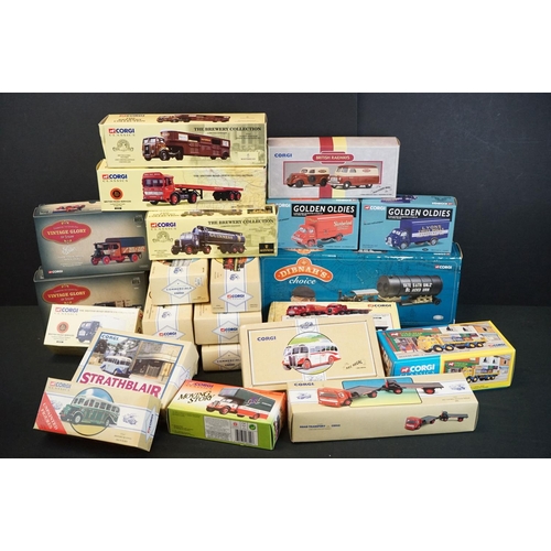 1080 - 23 Boxed Corgi Classics diecast models to include 5 x Classic Commercials (97765, 97894, 97300, 9718... 