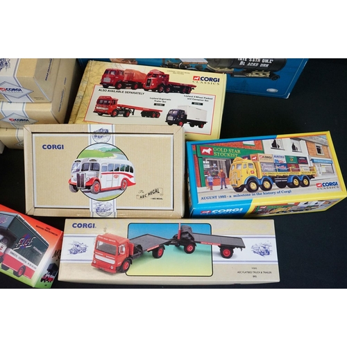 1080 - 23 Boxed Corgi Classics diecast models to include 5 x Classic Commercials (97765, 97894, 97300, 9718... 