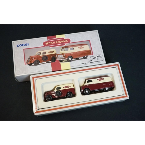 1080 - 23 Boxed Corgi Classics diecast models to include 5 x Classic Commercials (97765, 97894, 97300, 9718... 