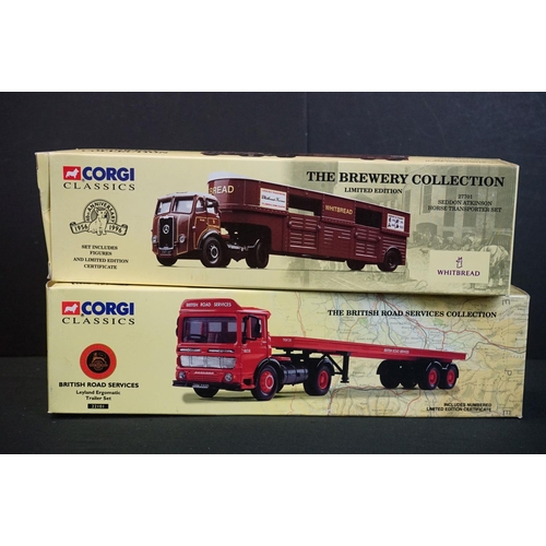 1080 - 23 Boxed Corgi Classics diecast models to include 5 x Classic Commercials (97765, 97894, 97300, 9718... 