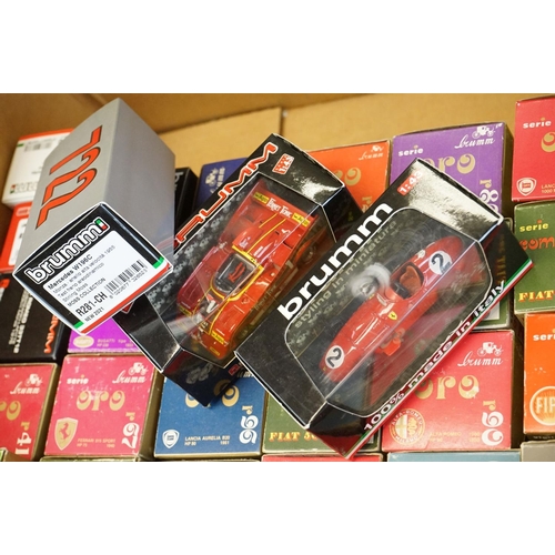 1087 - 40 Boxed Brumm diecast models to include Oro, Special, Commercials and contemporary examples, diecas... 