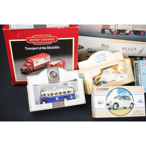 1092 - 22 Boxed diecast models to include Corgi and Lledo, featuring 3 x Royal Mail Corgi Classics (08002, ... 