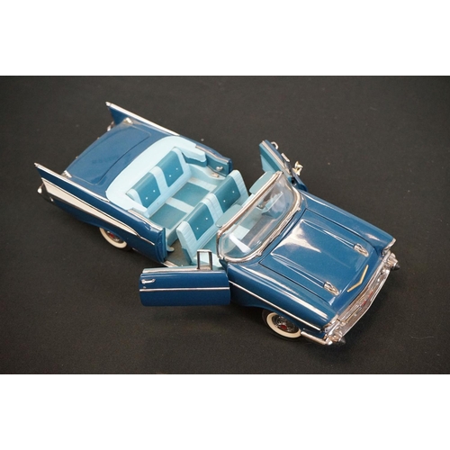 1094 - Five Boxed Franklin Mint diecast models to include The 1934 Hispano-Suiza J12, Jaguar XK 120, The 19... 