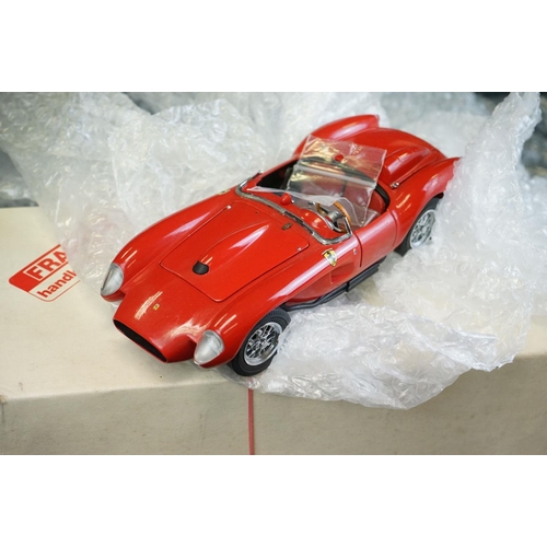 1094 - Five Boxed Franklin Mint diecast models to include The 1934 Hispano-Suiza J12, Jaguar XK 120, The 19... 