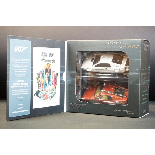 1095 - Four boxed ltd edn Corgi James Bond 007 Era Sets to include Daniel Craig, Sean Connery, Pierce Brosn... 