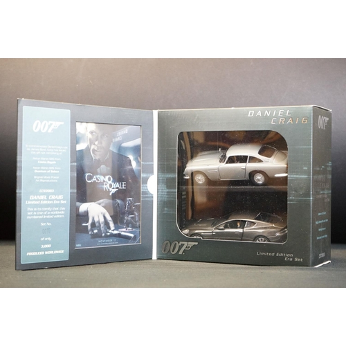 1095 - Four boxed ltd edn Corgi James Bond 007 Era Sets to include Daniel Craig, Sean Connery, Pierce Brosn... 