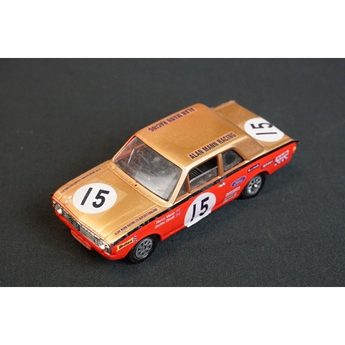 1096 - Group of diecast & plastic models to include a Lotus Jim Clark diorama in plastic case, Dinky Horseb... 