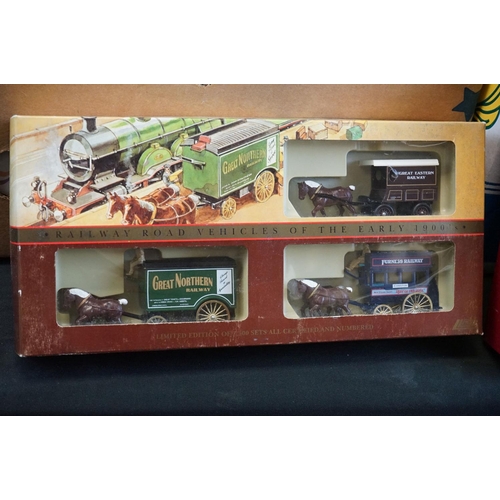 1100 - Around 50 boxed Lledo diecast models sets to include Days Gone, Golden Days of The Film Industry, RA... 