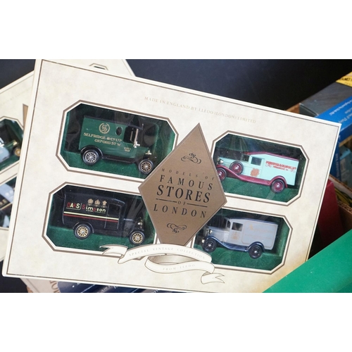 1100 - Around 50 boxed Lledo diecast models sets to include Days Gone, Golden Days of The Film Industry, RA... 