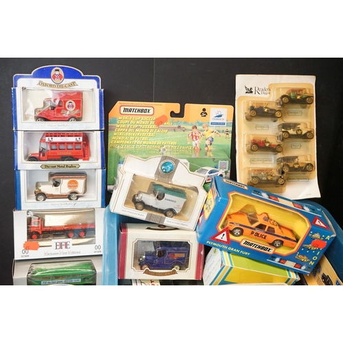 1101 - 75 Boxed diecast models to include Matchbox, Oxford Diecast, Lledo, ERTL, Cararama & EFE examples, f... 