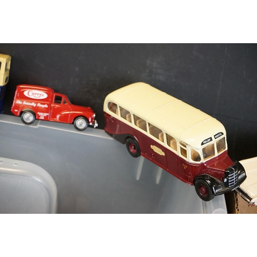 1103 - Large collection of diecast models to include Corgi, EFE, Del Prado and Lledo examples. Diecast appe... 