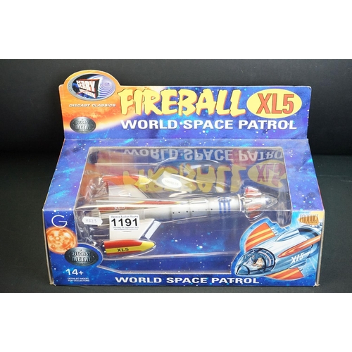 1191 - Boxed Product Enterprise Gerry Anderson Fireball XL5 World Space Patrol diecast model (excellent) pl... 