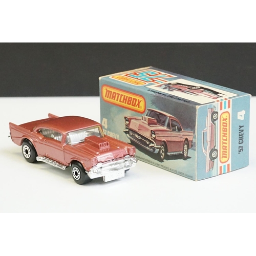 1321 - 12 Boxed Matchbox 75 Series diecast models to include 44 Passenger Coach, 25 Flat Car / Container, 5... 