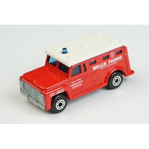 1325 - 12 Boxed Matchbox 75 Series Superfast diecast models to include 71 Cattle Truck, 33 Police Motor-Cyc... 