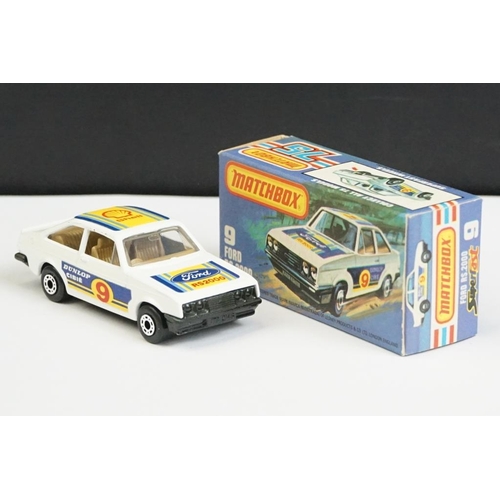 1326 - 12 Boxed Matchbox 75 Series Superfast diecast models to include 69 Security Truck, 71 Cattle Truck, ... 